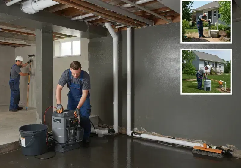 Basement Waterproofing and Flood Prevention process in Danville, IL